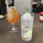 ロウリーズ・ザ・プライムリブ - アーノルドパーマーとエルダーフラワージントニック