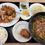 台湾料理 鴻瑞 行橋店 - 酢豚定食￥1300 このボリュームでこの価格はコスパ最高！