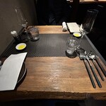 篝日 - テーブルセッティング