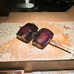 炭割烹 新谷 - 茄子