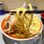 麺でる - もっちり食感で歯応えと弾力が有り、食べ応えが有るのに喉越しも良い自家製麺
