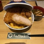とんかつ小熊 - 小熊のかつ丼 上