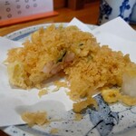生粉打ち やじま - かき揚げ