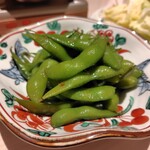 月と灯 - あご出汁漬け枝豆