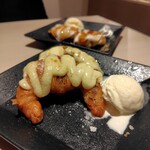 月と灯 - オススメ！揚げクロワッサンのクリームブリュレ