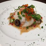 真蛸のカルパッチョ