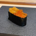 鮨 はやたか - 雲丹といくら