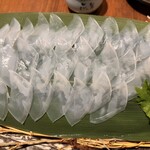 イカセンター新宿総本店 - アオリイカ刺し