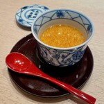 鮨 はやたか - 香箱蟹の茶碗蒸し