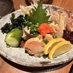 イカセンター新宿総本店 - あん肝ポン酢