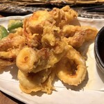 イカセンター新宿総本店 - イカの天ぷら