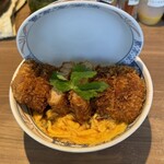 #カツ丼は人を幸せにする#とじないカツ丼 - 