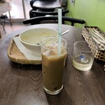 バインミー布施 - バインミーボーコー(ランチセット) コーヒー付　¥1,100