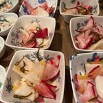 季節野菜の前菜盛り合わせ（3品）