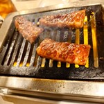 焼肉　松寿苑 - 中落ちカルビ