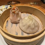 中国菜 Guu - セイコ蟹の蒸し餃子、小籠包