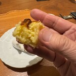 中国菜 Guu - エッグタルト断面