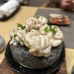 和彩酒菴 しずく - 白子の石焼