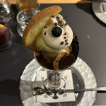 夜パフェ専門店 モモブクロ - ピスタチオとチョコレート