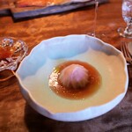 レストラン ナズ - 信州サーモンと蕪