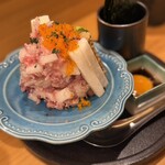 牛タンとマグロとクリスピー餃子 ひまわり［海］ 築地店 - 