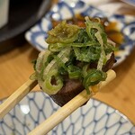 牛タンとマグロとクリスピー餃子 ひまわり［海］ - 