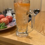 牛タンとマグロとクリスピー餃子 ひまわり［海］ - 