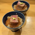 牛タンとマグロとクリスピー餃子 ひまわり［海］ - 