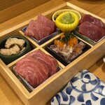 牛タンとマグロとクリスピー餃子 ひまわり［海］ 築地店 - 
