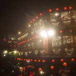 阿蘭 - 九份（夜ば提灯がきれい、人がものすごく多いです）