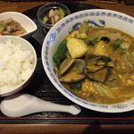 ああばん - 三次旬野菜たっぷりカレーそば