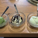 焼肉力丸 - デザートアイスも大きい！