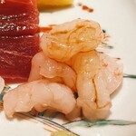 すが弥 - 甘味の強い小粒の甘海老