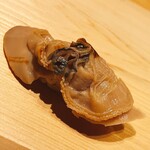 すが弥 - 鹿島の煮蛤。でっかいヾ(≧▽≦)ﾉ