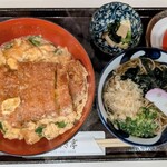 はなみずき亭 - 料理写真:カツ丼セット(¥1133)