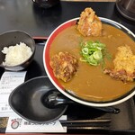 極楽うどん TKU - 鶏天カレーうどん