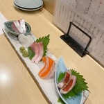 旬粋和房 誂 - おまかせお刺身盛り合わせ