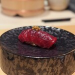 THE SUSHI りょうけん - 青森県産大間 赤身漬け タスマニアマスタード