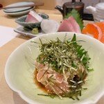 旬粋和房 誂 - ささみわさび和え