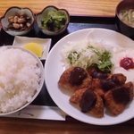 山一 - 日替わり定食600円 ご飯大＋50円