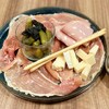 ル バー ラヴァン サンカンドゥ アザブ トウキョウ - 生ハム・熟成チーズ・ワインのおつまみ
8種類の盛り合わせプレート
～14ヶ月熟成ハモンセラーノと本日のチーズ～