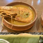 東インド ベンガル料理専門店インディアンスパイスファクトリー - 海老