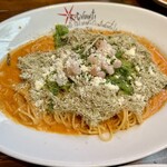 イルキャンティ 大崎 - エビのトマトクリーム