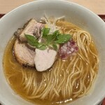 麦と麺助 - 東京Xと高坂鶏の焦がし味噌そば