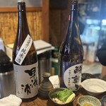 魚処しふく - 早瀬浦と酔鯨（中取り）