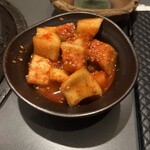 焼肉田園 - カクテキ