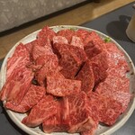 焼肉田園 - ロース4人前