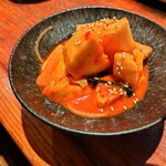 肉屋 堀もと - 山芋キムチ