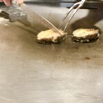 シカゴ - 鮑調理風景