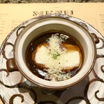 シカゴ - ●お口直し⁈
      オニオングラタンスープ